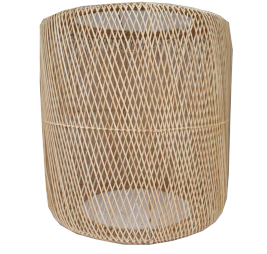 Rattan Drum Lampshade