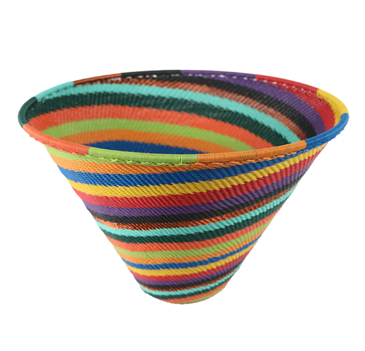 Wire Basket Cone Shape