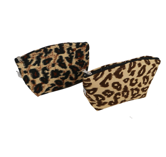 Animal Print Makeup Bag - Indlu Afrika