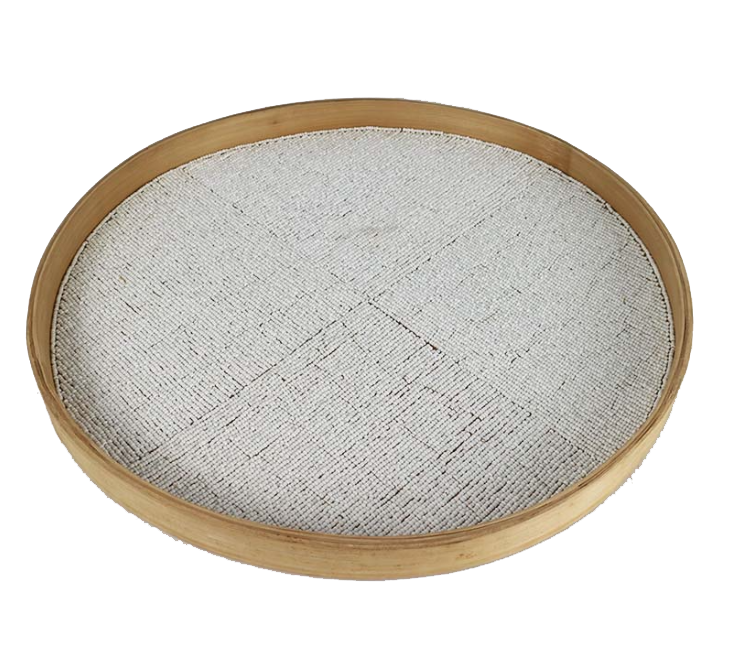 Bamboo Beaded Tray