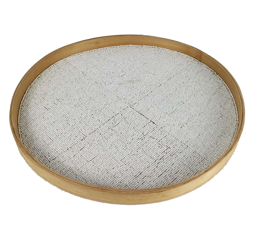 Bamboo Beaded Tray