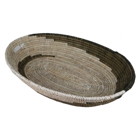 Oval Linen Basket