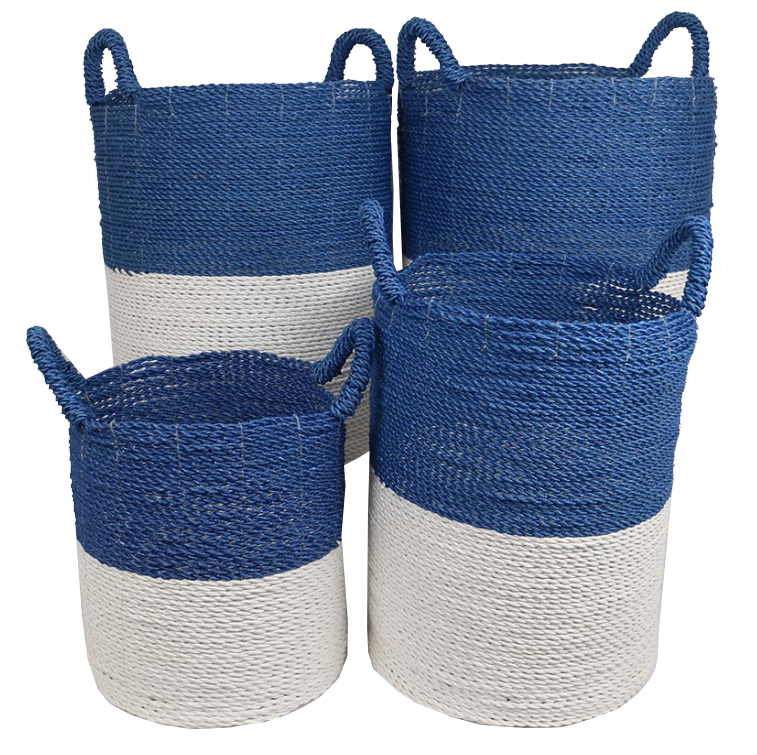Laundry Baskets made from Seagrass