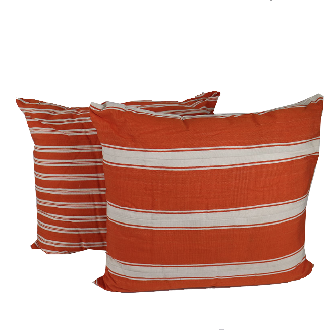 Cushion Touba Orange with Inners - Indlu Afrika