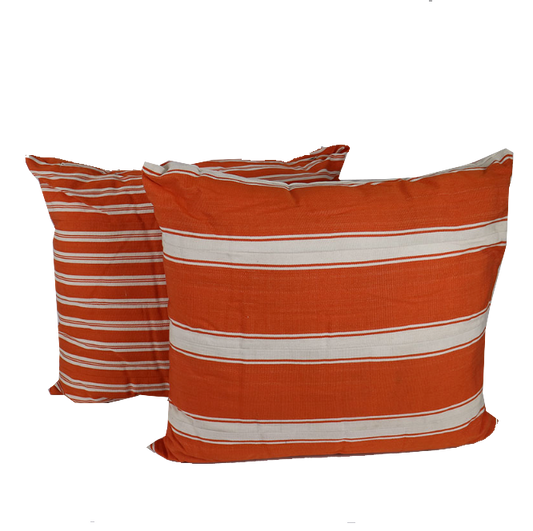 Cushion Touba Orange with Inners - Indlu Afrika