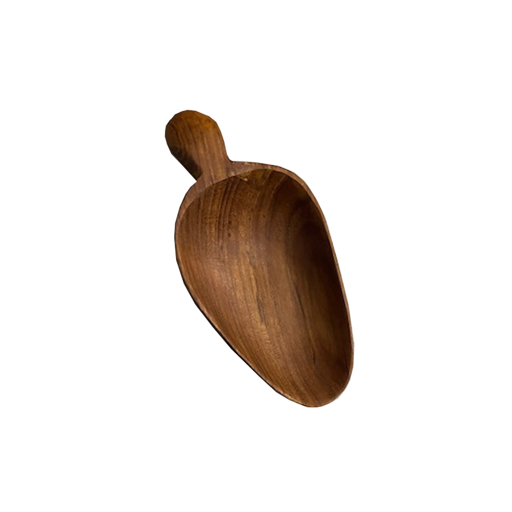 Teak Flour Scoop 