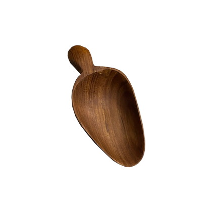 Teak Flour Scoop 