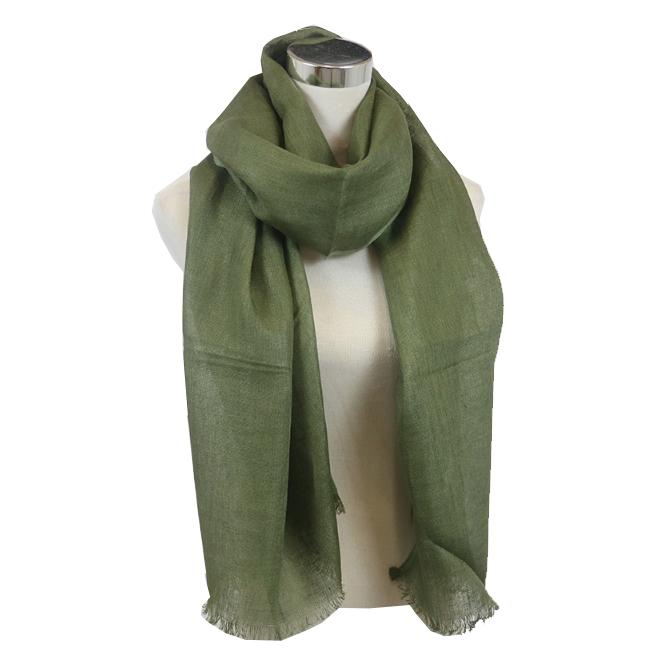 Linen Scarf Green