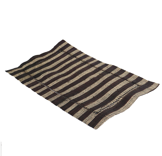 Raffia Rectangular Stripped Placemats 