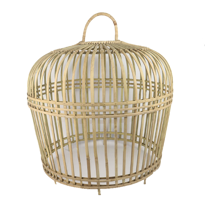 Chicken cage lampshade