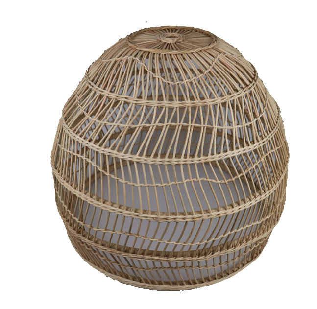 Rattan Thick Dome Lampshade | Outdoor Rattan Lampshades