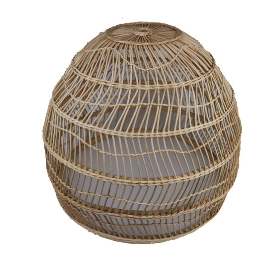 Rattan Thick Dome Lampshade | Outdoor Rattan Lampshades