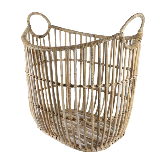 Rattan Thick Boat Laundry Basket