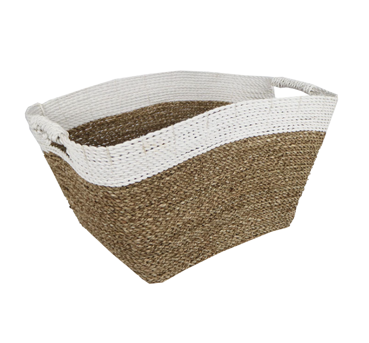 Seagrass Linen Basket