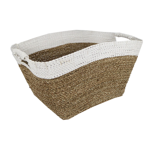 Seagrass Linen Basket