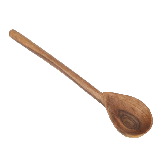 Thin Wood Salt & Pepper Spoon