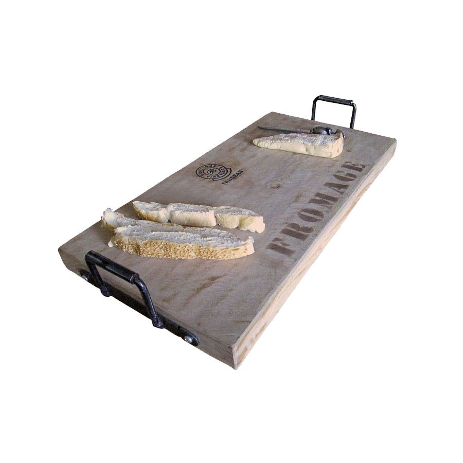 Fromage Rectangle Board with Iron Handles