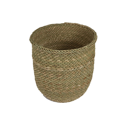 Large Iringa basket, handwoven from sustainable materials, natural earthy color.