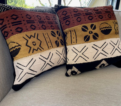 Mud Cloth Multi Colour Scatter Cushion