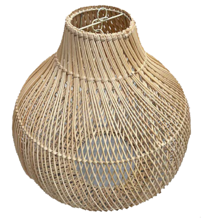 Rattan Lampshade Droplet