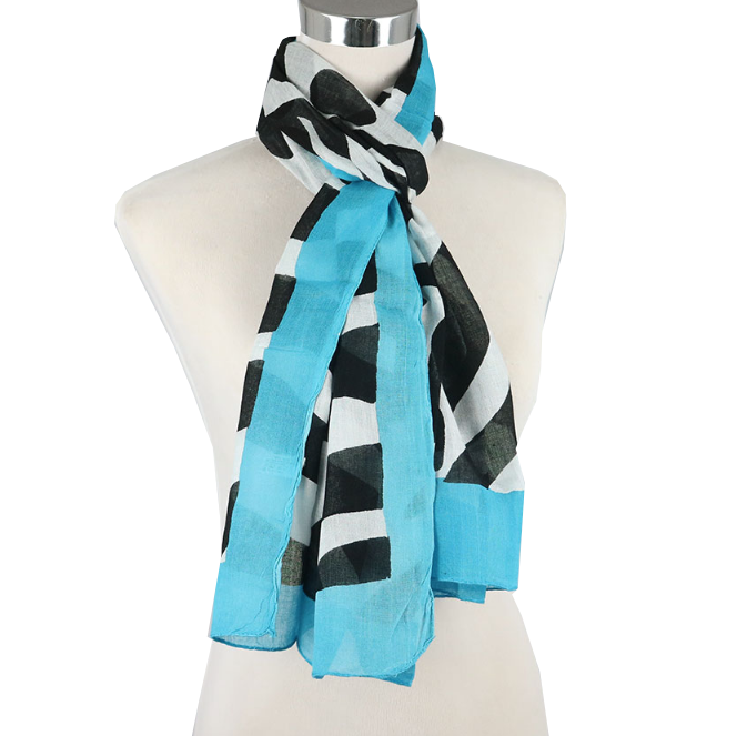 zebra scarf